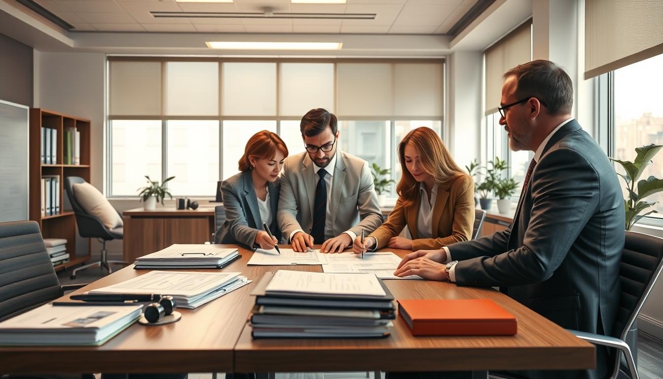 Real estate ownership transfer documents and closing confirmation